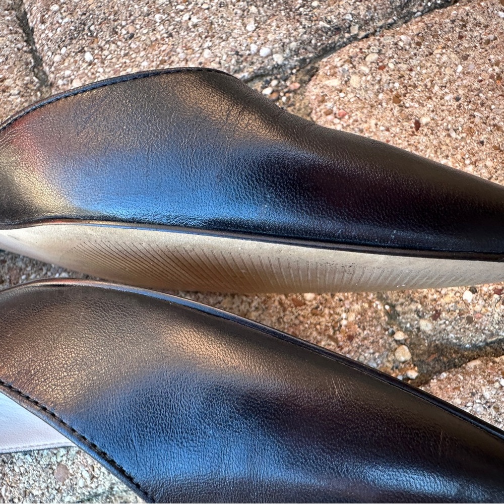 Marc Fisher LTD flats ML Sunny short heel pointed toe dressy casual size 11 - Picture 8 of 14